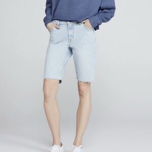 J Brand Relaxed Bermuda Jean Shorts size: 29